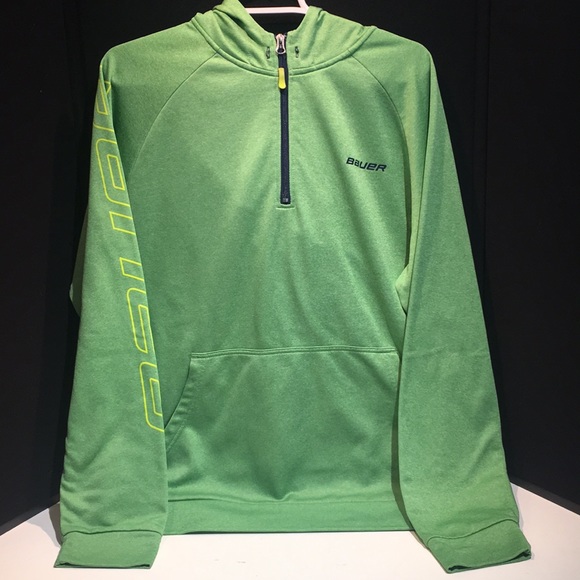 Bauer Other - Bauer Green Hoodie men’s size Medium